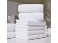 Cotton Plied yarns Restaurant Hotel Hand Towels White100g/120g/150g