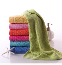 Simplicity 100% Cotton Bathroom Hand Towel Solid Texture 7 colors/Lot