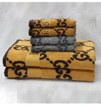 Vintage Big Size Jacquard Thick Towel Sets Home/Restaurant 33x59 + 14x30 inch