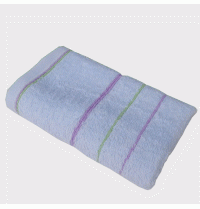 Cotton Towel Hand Face Stripe Satin Towels 
