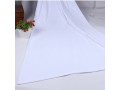 Super Large Premium Hotel Cut Pile Cotton Bath Towels 32/2S 35x71 inch White