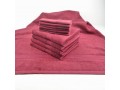 Premium Egyptian Cotton Bath Towel Thick 28x55 inch WIne Red