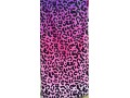 BIg Pink Leopard Velour Beach Towel 30x63 inch