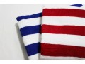 100% Cotton Plain Weave Striped Thick Beach Towel 30x59 inch