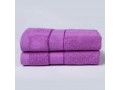 100% Plain Cotton Satin Hand Towel Thick Hotel Color Towel 14"x30" 120G