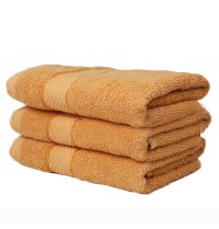 100% Plain Cotton Satin Hand Towel Thick Hotel Color Towel 14"x30" 120G