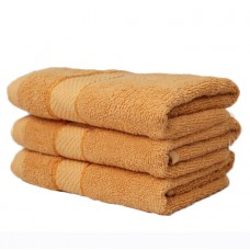 100% Plain Cotton Satin Hand Towel Thick Hotel Color Towel 14"x30" 120G