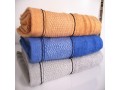 Superior Thick Bamboo Cotton Hand Towels with Wide Satin 13”x30“ 