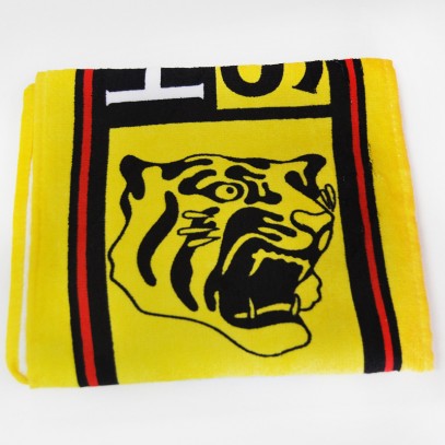 Soft Cotton Tiger Jacquard Sports Towel 47x9 Inch