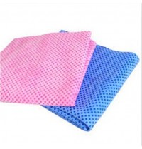 Portable Chilly Cooling Towel Neck for Sports & Outdoor Blue/Pink 31"x13" 