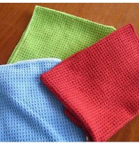 Waffle Microfiber Towel Fabric 