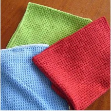 Waffle Microfiber Towel Fabric 