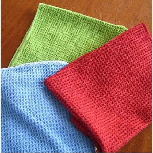 Waffle Microfiber Towel Fabric