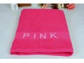 Cotton Beach Towel Pink 36x65 inch