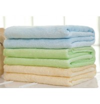 Bamboo Fiber Solid Bath Towels Healthy Soft 28"x 55"