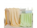 Bamboo Fiber Solid Bath Towels Healthy Soft 28"x 55"