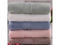 Bamboo Solid Thick Hand Towels 13.4x30 Inch with Satin