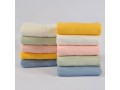 Bamboo Fiber Solid Hand Towels Washcloth 13.4“x30" 155g