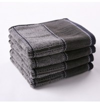 Bamboo Cotton Hand Towel Washcloth Dampproof for Men