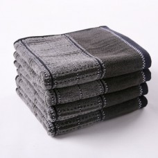 Bamboo Cotton Hand Towel Washcloth Dampproof for Men